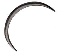 CANIGHT Bâtonnet à Cheveux en Bois Courbé Motif Lune Sculptée, Épingle Décorative pour Femmes, Accessoire Coiffure Rétro pour Cérémonies et Usage Quotidien