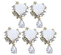 CANIGHT Bijou Œil De Chat Clous D'ongles D'amour Autocollants Pour Nail Art Patchs De Manucure Tendance Clous De Manucure Pour Mariage Shopping Travail Anniversaire Études