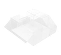 CANIGHT Boîte de Pinces à Épiler en Acrylique pour Extensions de Cils, Organiseur de Maquillage Simple et Propre, Protège les Outils et Gagne du Temps la Maison ou Salle de Bain