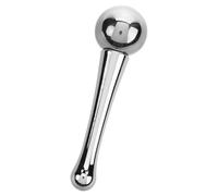 CANIGHT Boule de Massage Visage Mécanisme Rotatif en Acier Inoxydable Argenté Réduit Gonflements, pour Massages Faciaux et Soins Peau