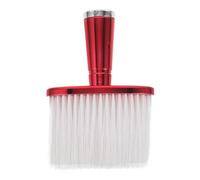 CANIGHT Brosse Douce de Coiffure en Nylon Rouge Tête Conçue pour Épilation, Brosse de Nettoyage Spéciale pour Coupe de Cheveux en Salon
