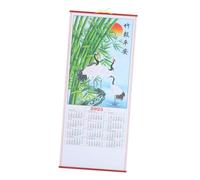 CANIGHT Calendrier Mural Serpent Planner Annuel Décoratif Avec Espace Écriture Pour Maison Et Bureau Facile à Accrocher