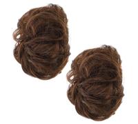 CANIGHT Chignons Extensions Cheveux Faux Chignon Extensions Simplicité Femmes 2pcs