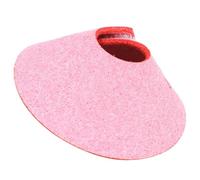 CANIGHT Collier Conique Confortable à Porter en Tissu Synthétique pour Perroquet Rose, Protège Le Picage Blessures Accessoire Essentiel pour Oiseaux Domestiques