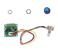 CANIGHT Contrôleur Pwm pour Moteur Continu 1.8v à 12v Protection Surintensité, Léger, Module de Régulation Basse Tension en Plastique Vert pour Alimentation Continu
