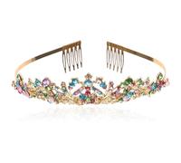 CANIGHT Couronne De Mariage Élégante Diadème Pour Mariée Et Filles Accessoire De Coiffure Brillante Pour Événements Spéciaux