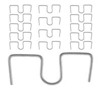 CANIGHT Crochet à Branche d'arbre fruitier M 10 cm en Acier galvanisé - Lot de 15 Outils pour Pliage des Branches et Entretien des Arbres en Gestion de verger