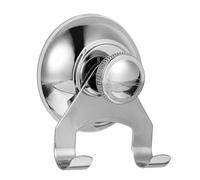 CANIGHT Crochet à Ventouse Inox pour Porte-Serviettes et Cintres, Support Mural sans Perçage, Adapté Rangement Intérieur Cuisine et Salle de Bain