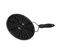 CANIGHT Diffuseur de Chaleur Émail Noir Plaque de Protection Thermique pour Plaque Gaz Adaptateur de Cuisson Noirci Guide Thermique Transfert Uniforme de Chaleur
