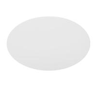 CANIGHT Diffuseur de Lumière Rond en Acrylique Blanc, Résistant Chaleur et Déformation, Abat-jour Simple pour Plafonniers Salons et Espaces Domestiques