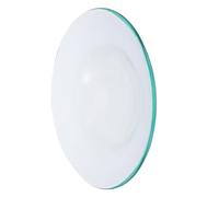 CANIGHT Disque en Verre 10 CM pour Brûleur à Cire Parfumée, Texture Élégante, pour Usage en Diffuseur d'Aromathérapie la Maison