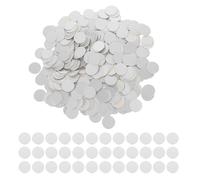CANIGHT Doublures de Bouteilles Joint D'étanchéité en Aluminium Argenté 28mm 500pcs Anti-fuite Haute Efficacité Mise en Conserve pour Bocaux et Fioles pour L'industrie Cosmétique