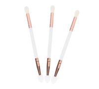 CANIGHT Ensemble De 3 Pinceaux À Paupières Mats Applicateur De Maquillage Simple Pour Filles Portable Confortable Pour Un Usage Quotidien