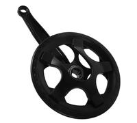 CANIGHT Ensemble de Pédaliers pour Vélo de Route Manivelle à Emmanchement Carré en Acier Carbone, 36 Dents, Embouts de Guidon de Course et Double Cache-chaîne Compatibilité