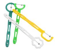 CANIGHT Entraîneur des muscles de la langue 4pcs en Plastique et Acier Inoxydable pour Exercices Oraux et Renforcement Musculaire Usage Long Terme Âges