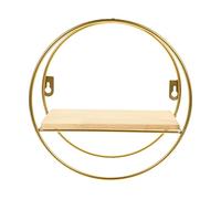CANIGHT Étagère Murale sans Perçage en Fer Anti-Rouille et Anti-âge pour Salle de Bain et Toilettes, Support de Rangement Pratique pour Hôtels et Domicile