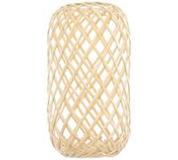 CANIGHT -jour Petit -jour Rond Léger et Facile à Installer en Bambou Tissé Design Simple et Décoratif pour Lampe Suspendue pour Style D'ameublement