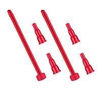 CANIGHT Kit adaptateur et buse de conversion pour cartouche de gaz, 2 ensembles en plastique ABS, usage extérieur et domestique, connecteur léger pour pistolet de soudage et camping