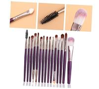 CANIGHT Kit De 15 Pinceaux De Maquillage Pour Visage Ensemble Professionnel Poils En Nylon Et Manches En Plastique Présent Pour Femmes