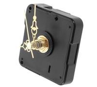 CANIGHT Kit de Mécanisme D'horlogerie Silencieux à Monter Soi-même, Mouvement D'horloge Murale Précis en Plastique Or Design Stable pour Réparation ou Bricolage