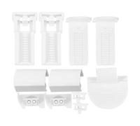 CANIGHT Kit de Réparation Accessoires Robustes et Faciles à Utiliser pour Stores Enrouleurs Blanc en Pom 1 Set Complet pour Fenêtres de Bureau et Salon