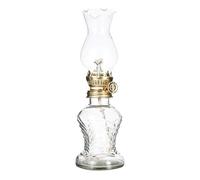 CANIGHT Lampe à Pétrole Facile à Utiliser et Installer Décorative Rétro en Verre Mèche, Rechargeable Décoration Intérieure Maison
