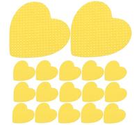 CANIGHT Lingettes Coton de Cœur 200 Pcs pour Ongles en Gel et Extensions de Cils, Compactes et Légères, pour Soins et Applications en Voyage