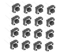 CANIGHT Lot de 100 Boutons Poussoirs Tactiles Momentanés 6 X 6 X 4 3/5/7 Mm Bouton Poussoir De Remplacement pour Platine Dexpérimentation Installation Et Connexion Faciles