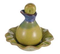 CANIGHT Lot De 2 Bouteilles En Céramique Avec Bouchon De Pot Bouchon De Bouteille De Parfum Décoration De Salon Porcelaine Vide