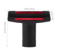 CANIGHT Lot de 2 Brosses D'aspirateur Universelles en Abs 35 Mm, Accessoires Multifonctions pour Canapés, Rideaux et Lits, Compatibles Aspirateurs Domestiques, Embouts Efficaces
