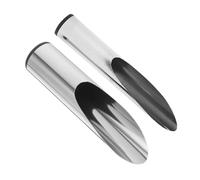 CANIGHT Lot De 2 Pelles À Terre pour Plantes Succulentes, Outils De Jardinage, Pelles À Tasse, Seaux De Jardin, Outils De Rempotage en Métal Argenté