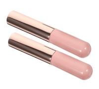 CANIGHT Lot De 2 Pinceaux À Lèvres Portables En Silicone Pointe Ronde Doux Anti- Pour Une Application En Douceur Maquillage Rouge À Lèvres