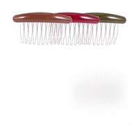 CANIGHT Lot de 3 Épingles à Cheveux Anti-dérapantes en Acrylique pour Femmes, Peigne Latéral Simple et Élégant, Accessoire Coiffure Facile à Poser pour Dîner et Shopping Couleur Aléatoire