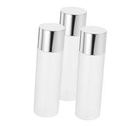 CANIGHT Lot De 3 Flacons De Lotion De Voyage Vides Contenants De Shampoing Anti-fuite Galvanisés Pour Produits De Toilette
