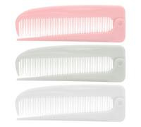 CANIGHT Lot de 3 Peignes de Séparation Pliables en Plastique Multifonction pour Coiffure, Fine Denture pour Éviter la Casse, Accessoires de Coiffure Portables pour Voyage