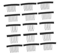 CANIGHT Lot de 50 Accessoires pour Perruques Clips et Peignes Élastiques Outils de Fabrication de Perruques pour Salons et Usage Personnel Design Pratique et