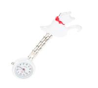 CANIGHT Montre de Poche à Quartz pour Infirmière Broche Chat Créative, Verre et Alliage, Facile à Nettoyer et Précision Garantie, pour Professionnels de Santé