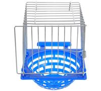 CANIGHT Nid D'oiseau Facile à Utiliser Pratique en Fil de Fer et Plastique Construction de Nids pour Pigeons et Canaris et L'élevage en Cage