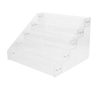 CANIGHT Organisateur à Épices Vertical en Acrylique Transparent, Étagère de Rangement à 5 Niveaux, Design Moderne et Simple, pour Magasins de Proximité et Espaces de Vente