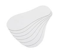 CANIGHT Organisateur de Chaussettes Invisibles Support Pratique pour Chaussettes Bateau en Papier Blanc 100 Pièces, Socquettes Basses Fines et Légères pour Femmes et Filles
