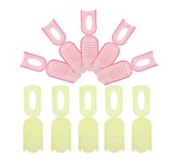 CANIGHT Pinces Dissolvantes pour Vernis à Ongles, Lot de 10 Clips Réglables pour Ongles en Gel, Outils Pratiques pour Retrait sans Glissement en Salon