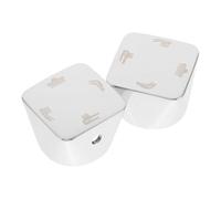 CANIGHT Poignée de Dérivation à Quatre Positions 2 Pièces en Métal Argenté Contrôle Précis du Débit D'eau pour Robinet Salle de Bain, Adultes et Garçon et Filles