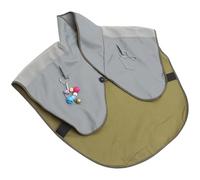 CANIGHT Protecteur D'épaule Imperméable pour Perroquet en Coton Lin Réutilisable, Cape de Protection Les Déjections pour Entraînement des Oiseaux