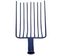 CANIGHT Râteau en Acier Pelle à Charbon Multifonctionnelle sans Manche à 9 Dents pour Améliorer L'efficacité pour Jardinage Cuisine