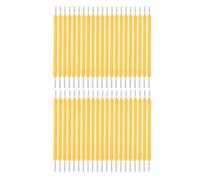 CANIGHT Remplacement du filament LED 50pcs Jaune 3V 38mm 120mA LED Pour Réparation de lampes incandescentes