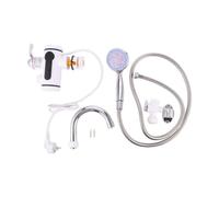 CANIGHT Robinet D'eau Chaude et Froide avec Chauffe-eau Instantané 3000w en Acier Inoxydable Blanc, Tube Pivotant à 360°, Installation Facile Maison Plusieurs styles