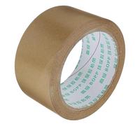 CANIGHT Ruban Adhésif en Papier Kraft Marron, Bande Magnétique Inscriptible, Design sans Eau, Facile à Appliquer pour Fermeture de Carton et Encadrement de Tableaux
