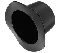 CANIGHT Seau à Vin Plastique Chapeau Élégant pour Raffraîchir Bouteilles et Verres Noir
