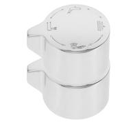 CANIGHT Sélecteur de à quatre vitesses en métal - Lot de 2 boutons de dérivation pour pommeau de avec installation facile pour salle de bain