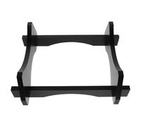 CANIGHT Support en Bois de Chêne pour Tonneau de 10 litres Noir, Porte-Carafe à Eau et Distributeur de Boissons, Support pour Distributeur de Boissons Adapté la Maison Cuisine,